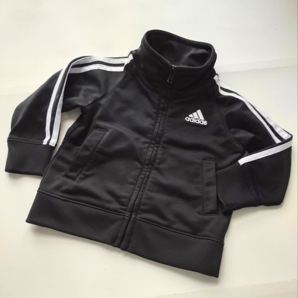 Baby Adidas Black Track Jacket 9 months